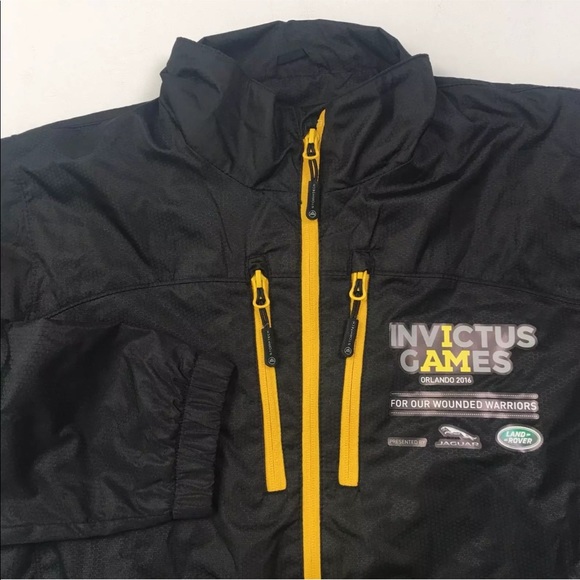 Invictus Games Black Jacket Stormtech Windbreaker - Picture 3 of 8